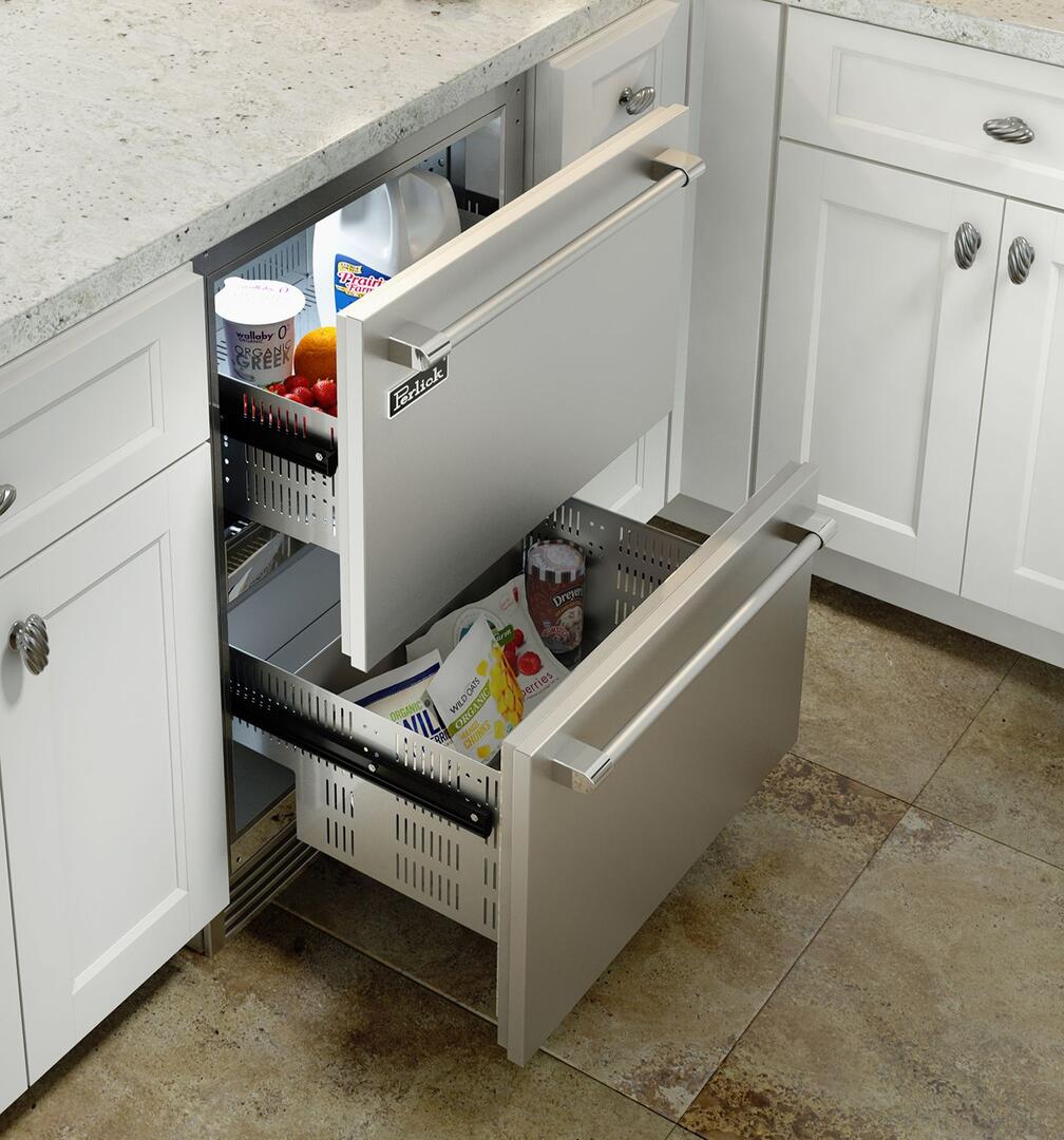 Perlick 24 inch Signature Series 5.2 cu ft Drawer Freezer HP24FS-4-5 I Luxury Appliances Direct