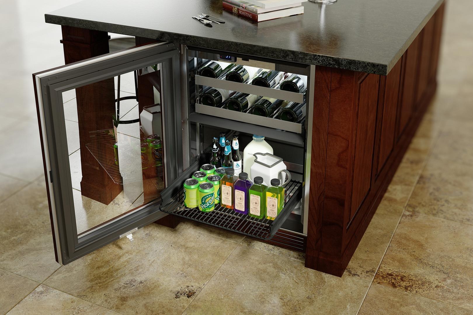 Perlick 24 inch Signature Series 5 cu. ft Beverage Center HP24CS-4-3 I Luxury Appliances Direct