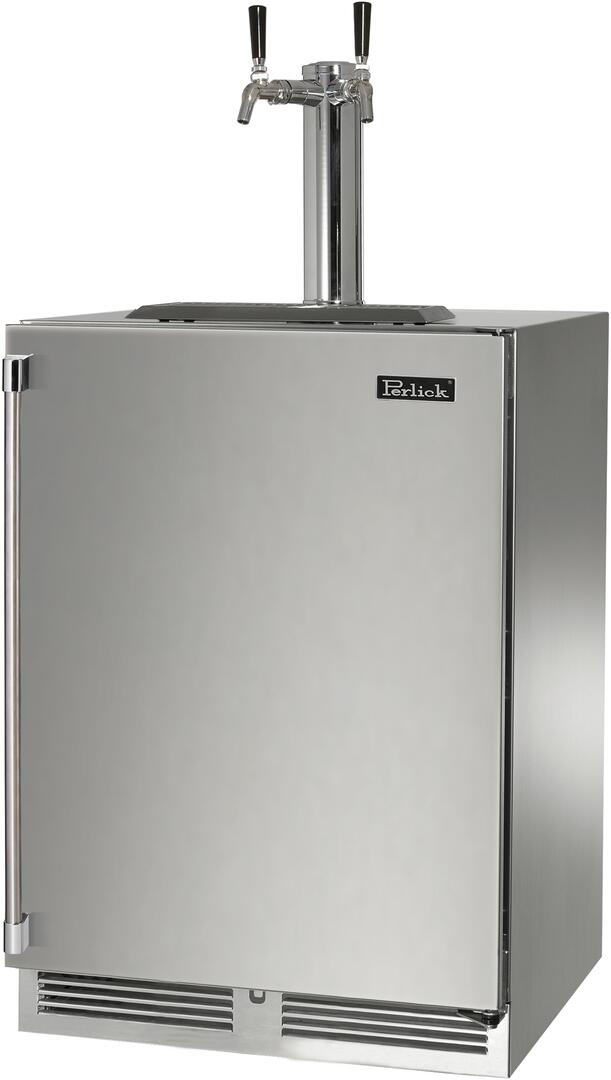 Perlick 24-Inch Signature Series Indoor Beer Dispenser HP24TS-4-1-2 I Luxury Appliances Direct