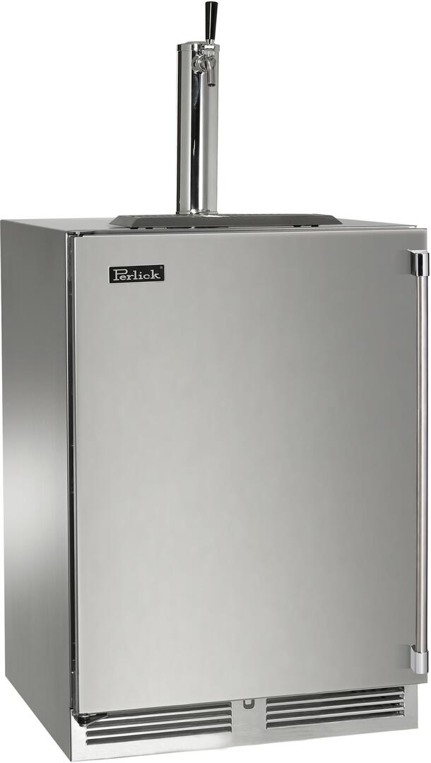Perlick 24-Inch Signature Series Outdoor Beer Dispenser HP24TO-4-1-1 I Luxury Appliances Direct