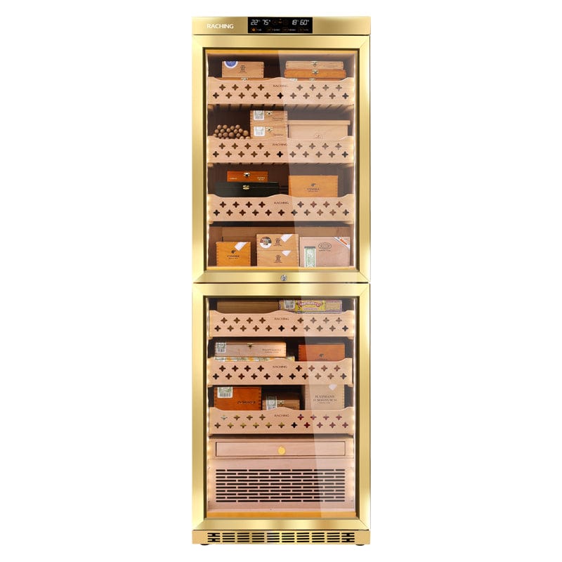 Raching Dual Space Cigar Humidor MON3800B I Luxury Appliances Direct