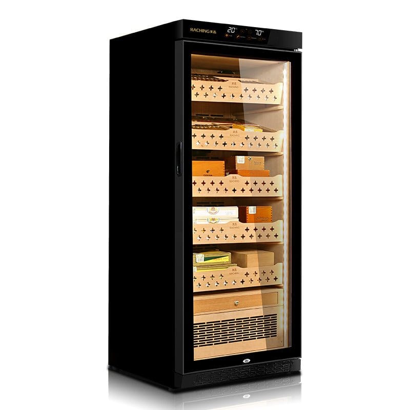 Raching MON1800 Precision Climate Controlled Cigar Humidor Cabinet I Luxury Appliances Direct