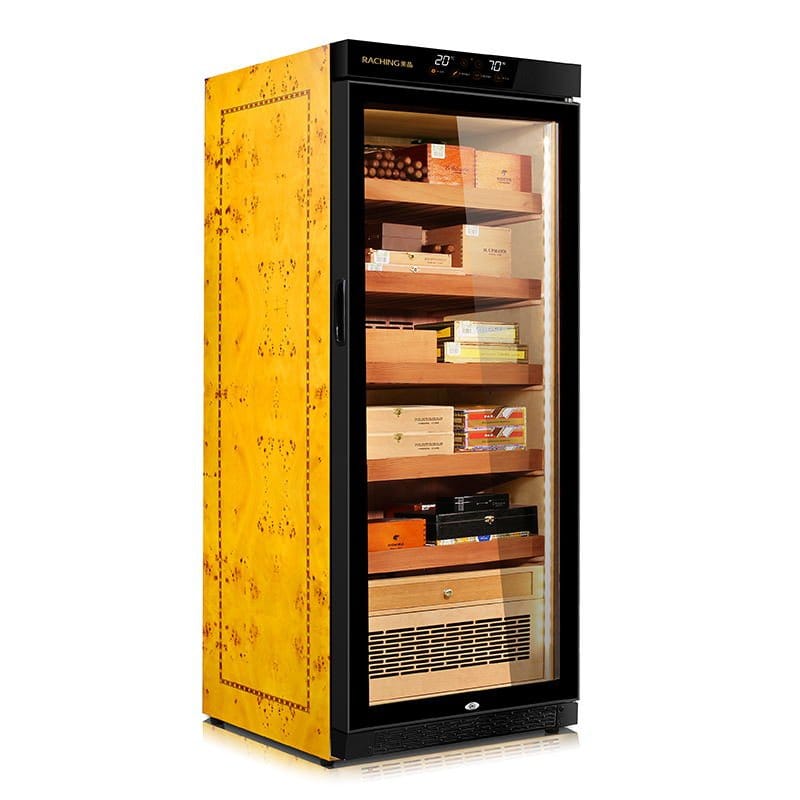 Raching MON1800 Precision Climate Controlled Cigar Humidor Cabinet I Luxury Appliances Direct