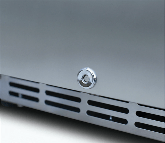 RCS 24-inch 5.6 Cu. Ft. UL Refrigerator with Glass Door REFR2B I Luxury Appliances Direct