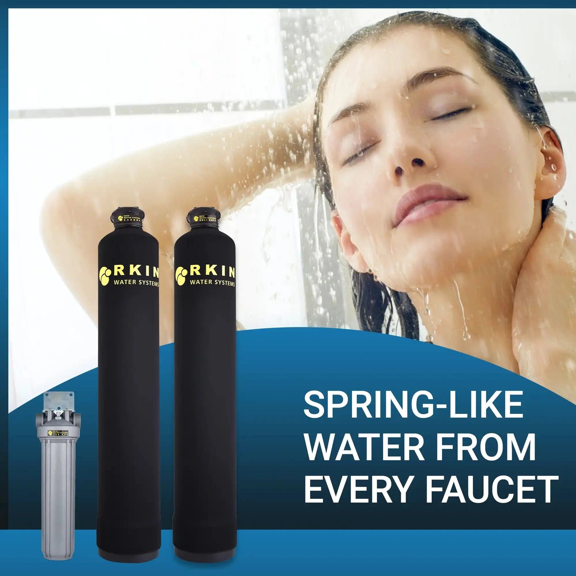 RKIN OnliSoft Pro Salt-Free Water Softener and Whole House Carbon Filter System I Luxury Appliances Direct