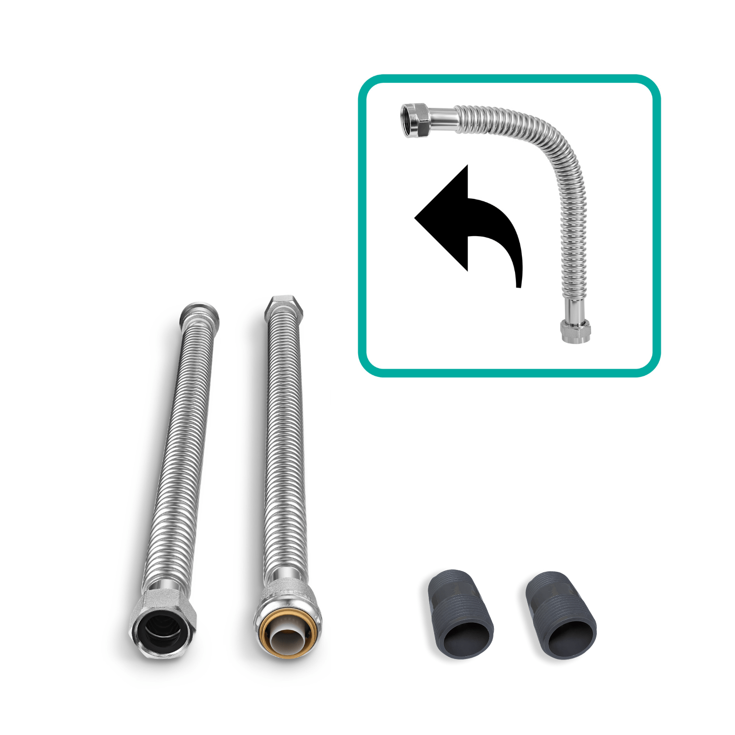 RKIN Super Flex Installation Kit for CBS Whole House Water Treatment Systems I Luxury Appliances Direct