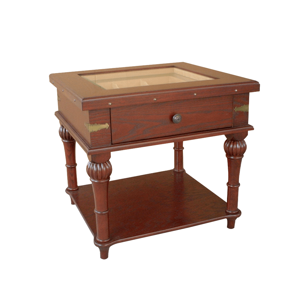 Humidor Supreme Scottsdale End Table Humidor | Holds 300 Cigars HUM-300ET I Luxury Appliances Direct
