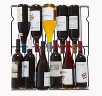 Smith & Hanks 166 Bottle Black Stainless Single Zone Wine Fridge RW428SRBSS I Luxury Appliances Direct