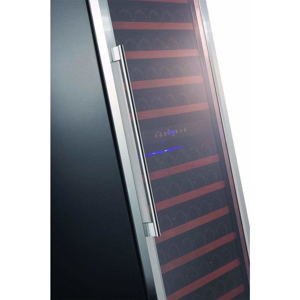 Smith & Hanks 166 Bottle Dual Zone Wine Fridge RW428DR I Luxury Appliances Direct