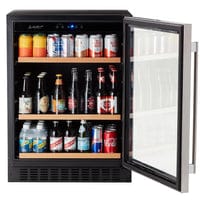Smith & Hanks 176 Can Premier Under Counter Beverage Cooler BEV145DRE I Luxury Appliances Direct