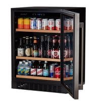 Smith & Hanks 176 Can Premier Under Counter Beverage Cooler BEV145DRE I Luxury Appliances Direct