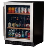 Smith & Hanks 176 Can Premier Under Counter Beverage Cooler BEV145DRE I Luxury Appliances Direct