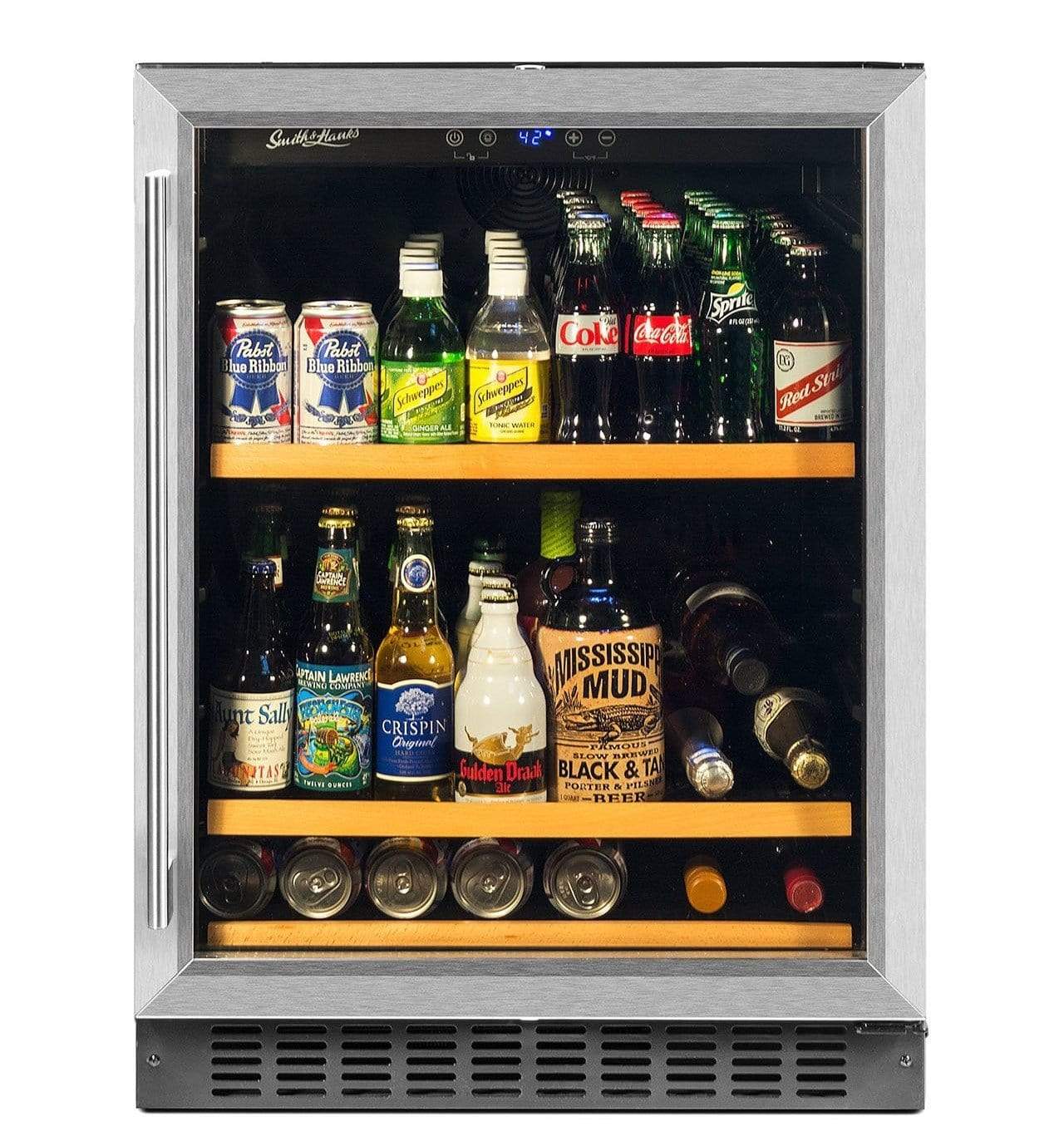 Smith & Hanks 178 Can Beverage Fridge RE100012 I Luxury Appliances Direct