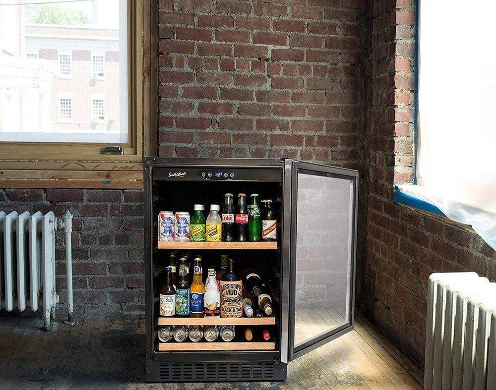 Smith & Hanks 178 Can Beverage Fridge RE100012 I Luxury Appliances Direct