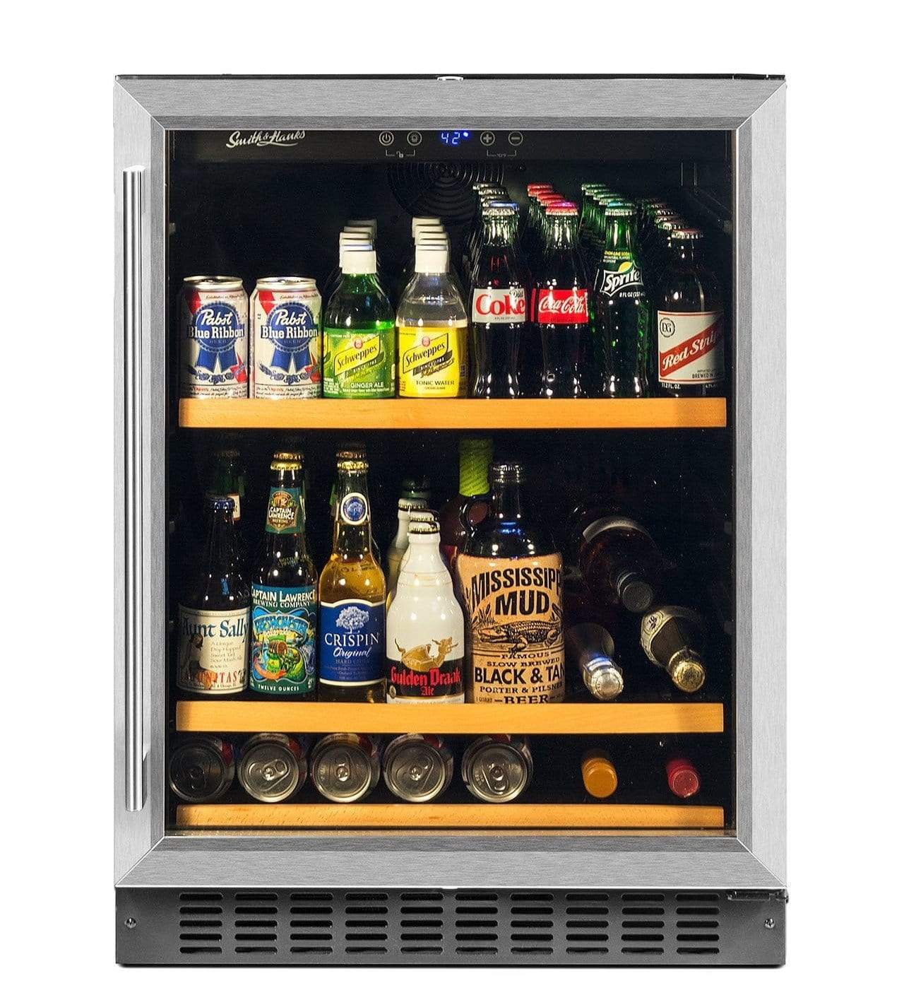 Smith & Hanks 178 Can Beverage Fridge RE100012 I Luxury Appliances Direct