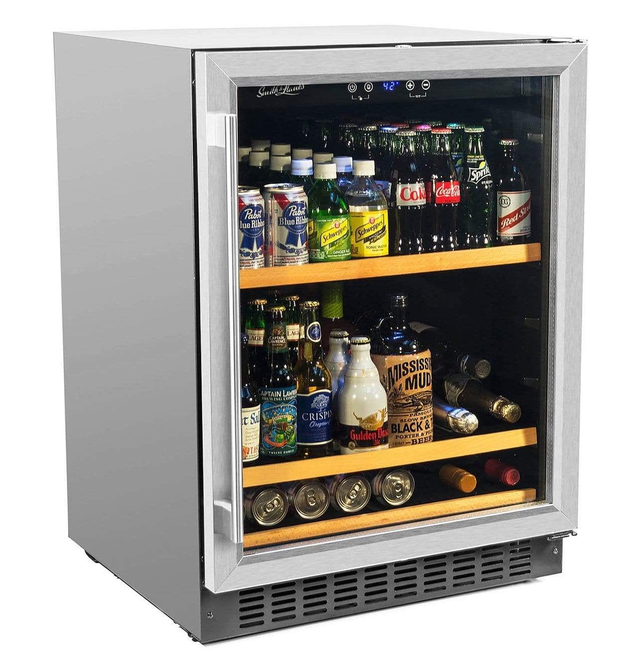 Smith & Hanks 178 Can Beverage Fridge RE100012 I Luxury Appliances Direct