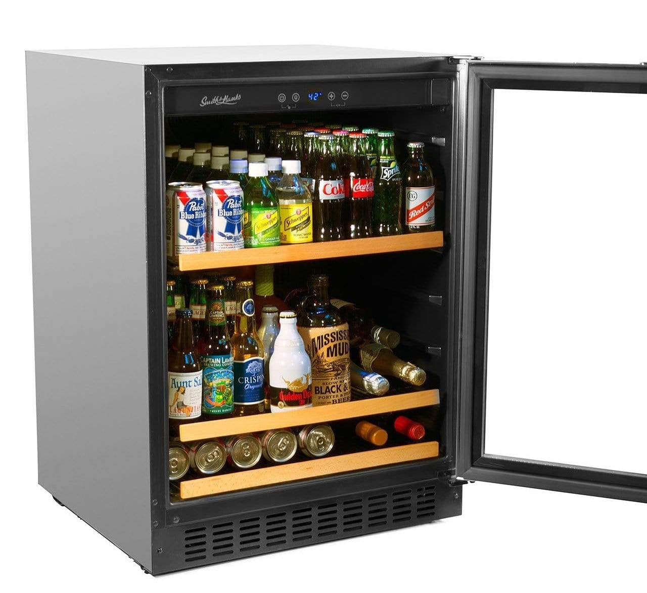 Smith & Hanks 178 Can Beverage Fridge RE100012 I Luxury Appliances Direct