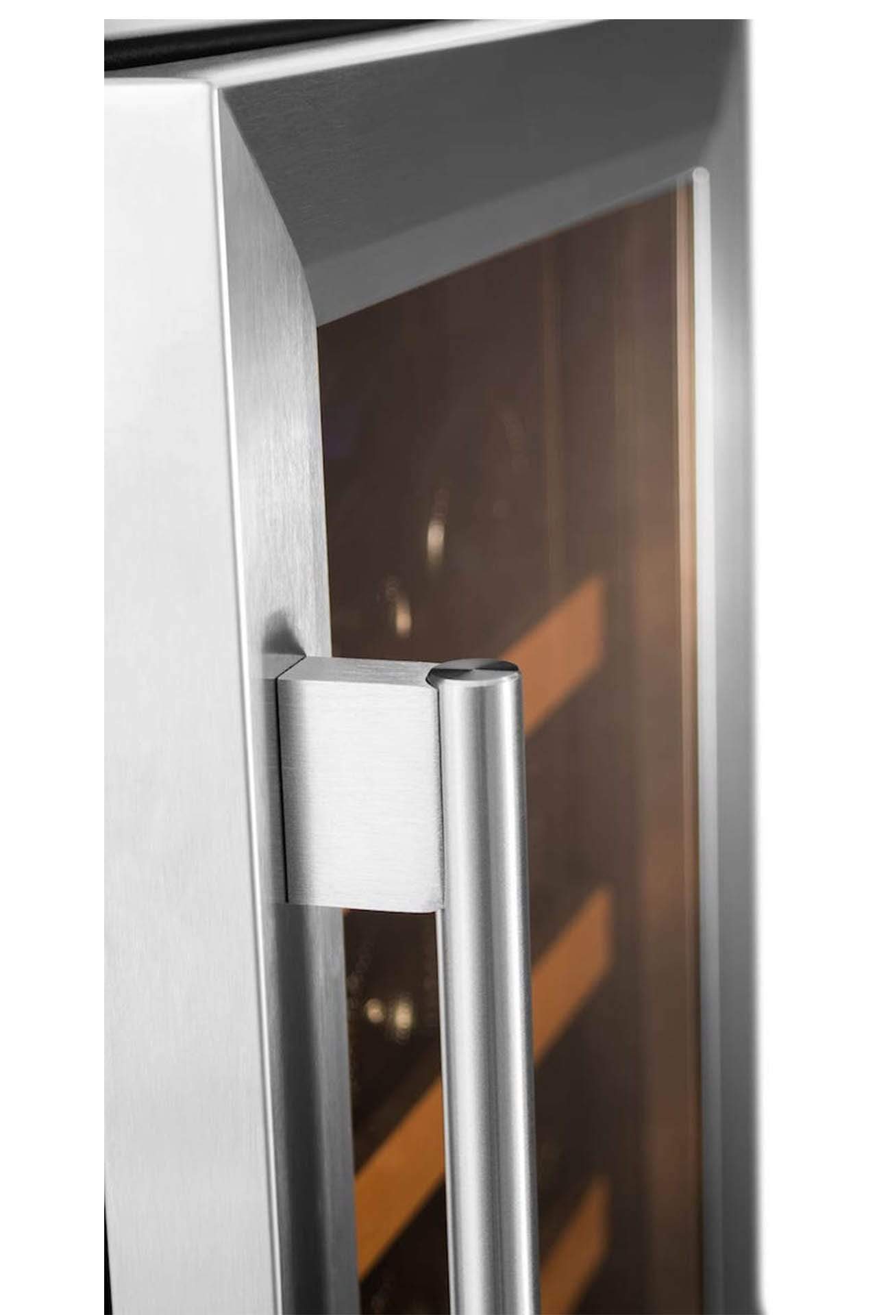 Smith & Hanks 19 Bottle Single Zone Built In Compressor Wine Fridge RW58SR I Luxury Appliances Direct