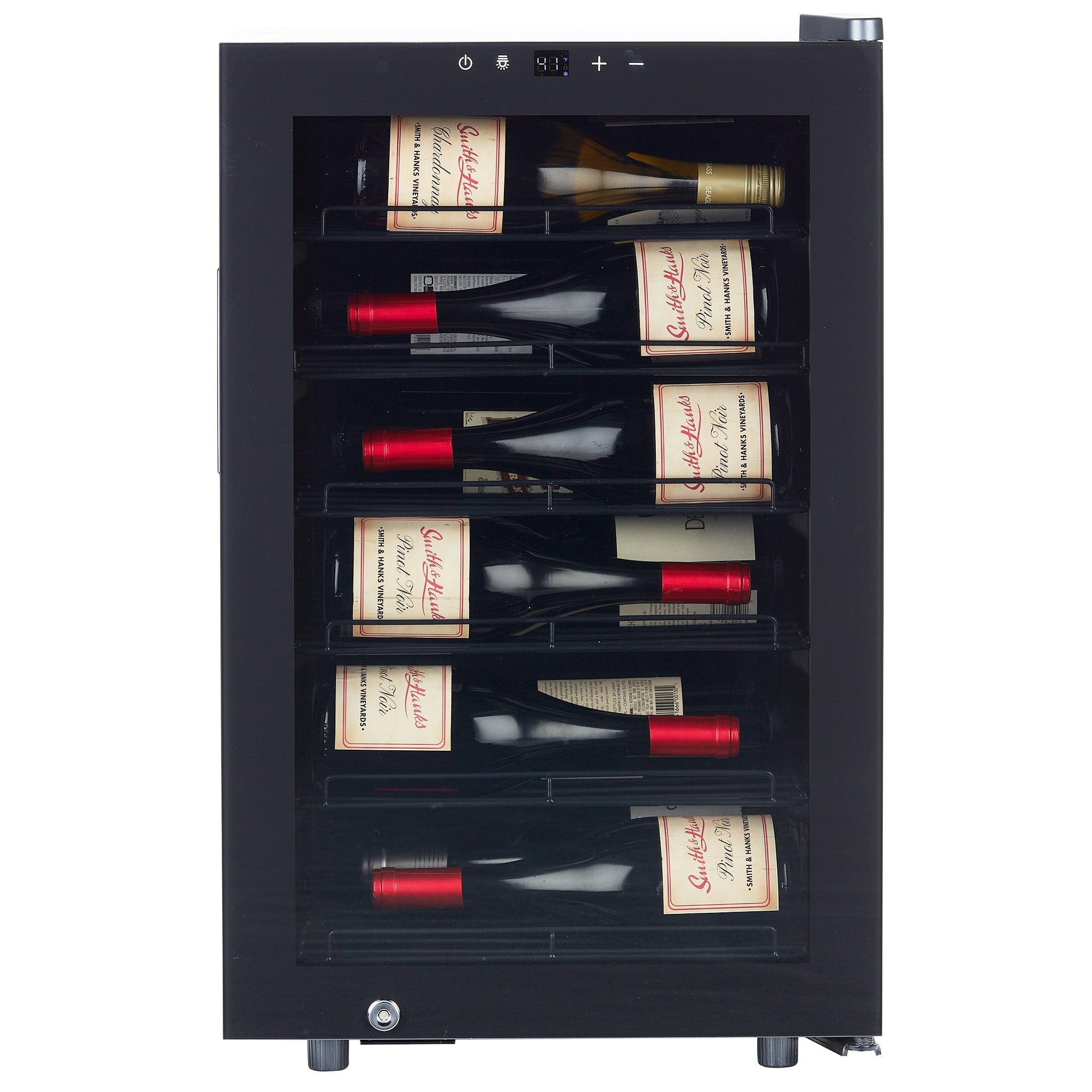 Smith & Hanks 22 Bottle Freestanding Wine Cooler RW70 I Luxury Appliances Direct