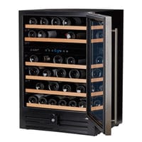 Smith & Hanks 46 Bottle Premium Dual Zone Under Counter Wine Cooler RW145DRE I Luxury Appliances Direct