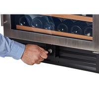 Smith & Hanks 46 Bottle Premium Dual Zone Under Counter Wine Cooler RW145DRE I Luxury Appliances Direct