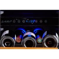 Smith & Hanks 46 Bottle Premium Dual Zone Under Counter Wine Cooler RW145DRE I Luxury Appliances Direct