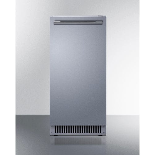 Summit 15" Outdoor Clear Icemaker with ADA Compliant