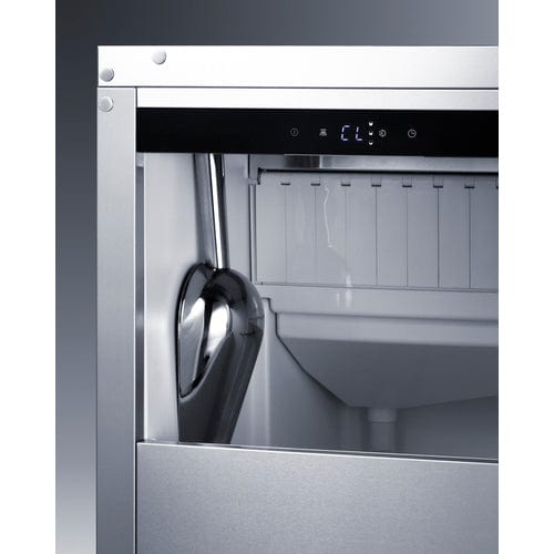 Summit 15" Outdoor Clear Icemaker with ADA Compliant