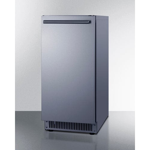Summit 15" Outdoor Clear Icemaker with ADA Compliant