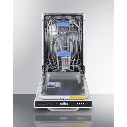 Summit 18" Wide ADA Compliant Built-In Dishwasher DW18