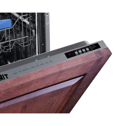 Summit 18" Wide ADA Compliant Built-In Dishwasher DW18