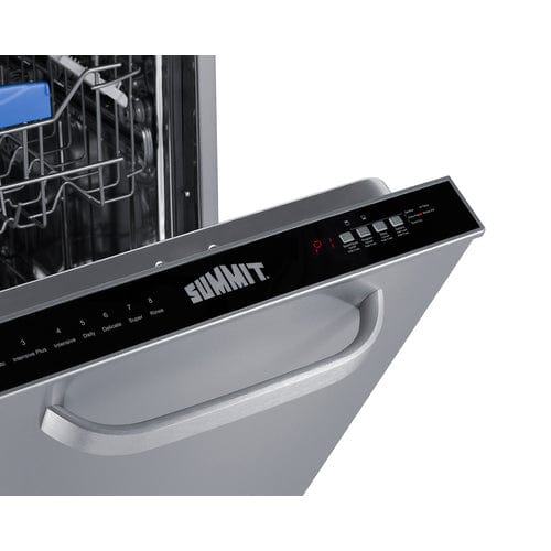 Summit 18" Wide ADA Compliant Built-In Dishwasher DW18