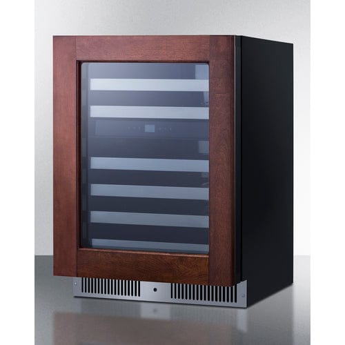 Summit 24 inch Dual Zone Built-In Wine Cellar CL244WC2PNRLHD