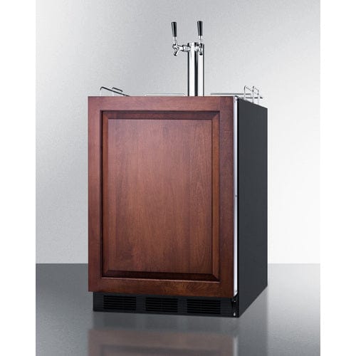 Summit 24-inch Wide Built-In Beer & Wine Kegerator SBC58BLB