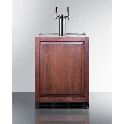 Summit 24-inch Wide Built-In Beer & Wine Kegerator SBC58BLB