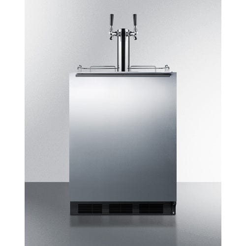 Summit 24-inch Wide Built-In Beer & Wine Kegerator SBC58BLB