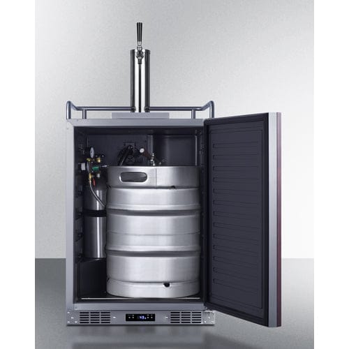 Summit 24" Panel ready Built-In Kegerator SBC682PNR