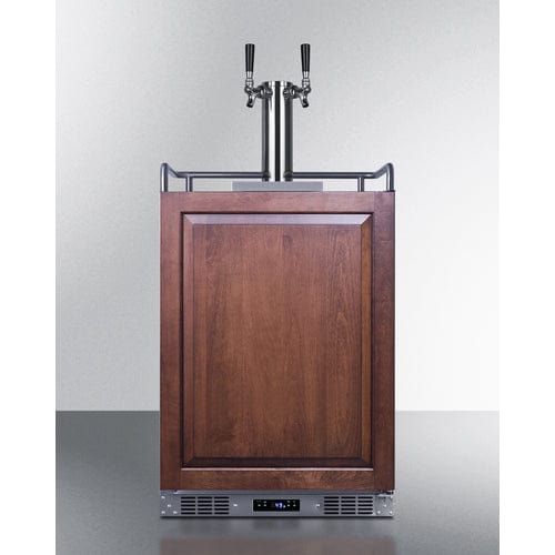 Summit 24" Panel Ready Built-In Kegerator SBC682PNRTWIN