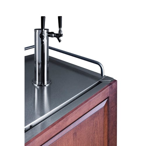 Summit 24" Panel Ready Built-In Kegerator SBC682PNRTWIN