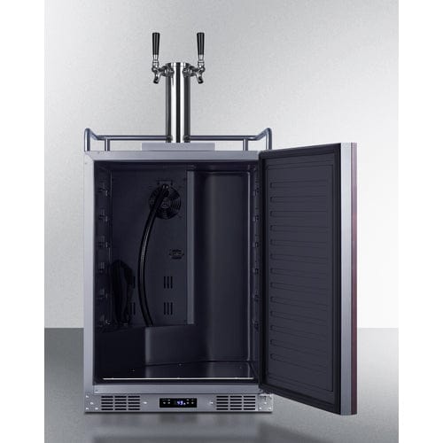 Summit 24" Panel Ready Built-In Kegerator SBC682PNRTWIN