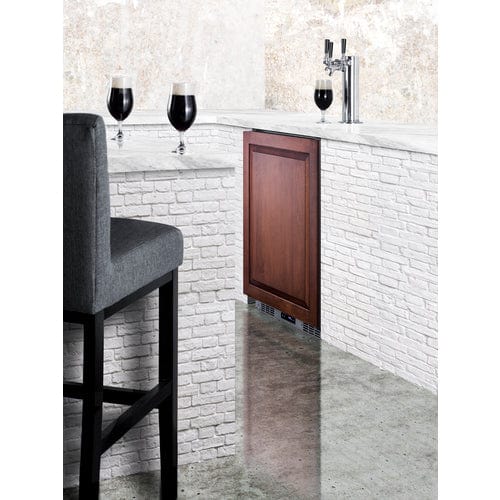 Summit 24" Panel Ready Triple Tap Kegerator SBC682PNRTRIPLE