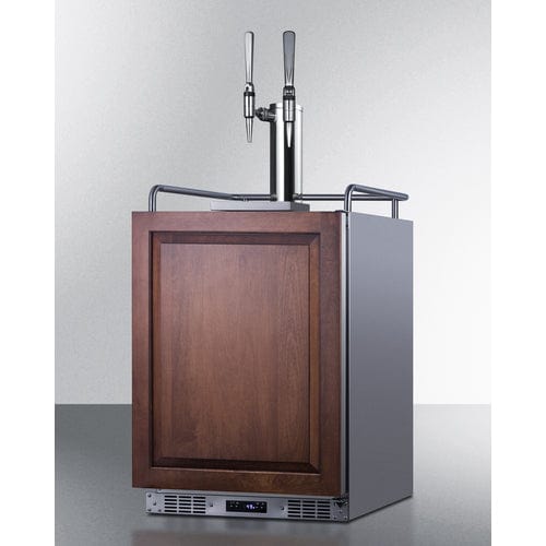 Summit 24" Wide Built-In Cold Brew Coffee Kegerator SBC682PNRCFTWIN