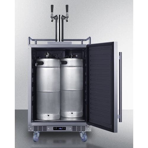 Summit 24" Wide Built-In Outdoor Beer Kegerator SBC683OS
