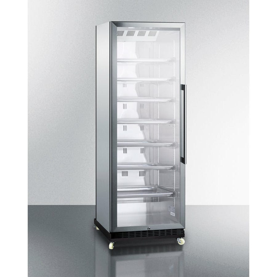 Summit 24" Wide Mini Reach-In Beverage Center with Dolly - SCR1401 I Luxury Appliances Direct