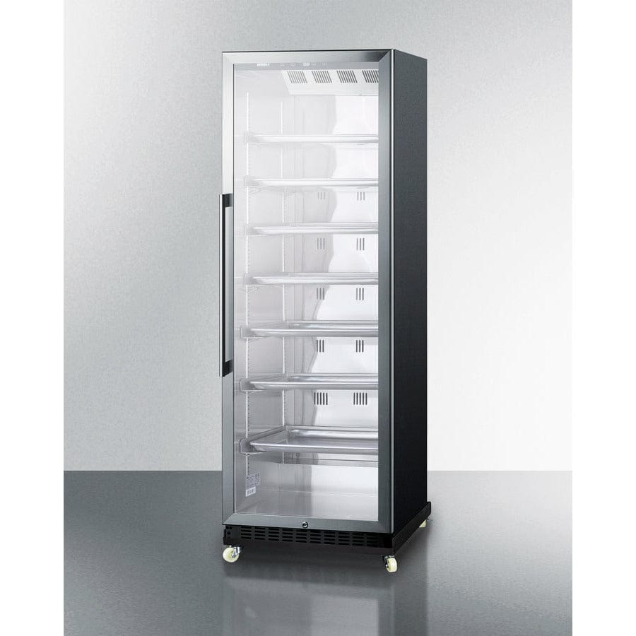 Summit 24" Wide Mini Reach-In Beverage Center with Dolly - SCR1401 I Luxury Appliances Direct