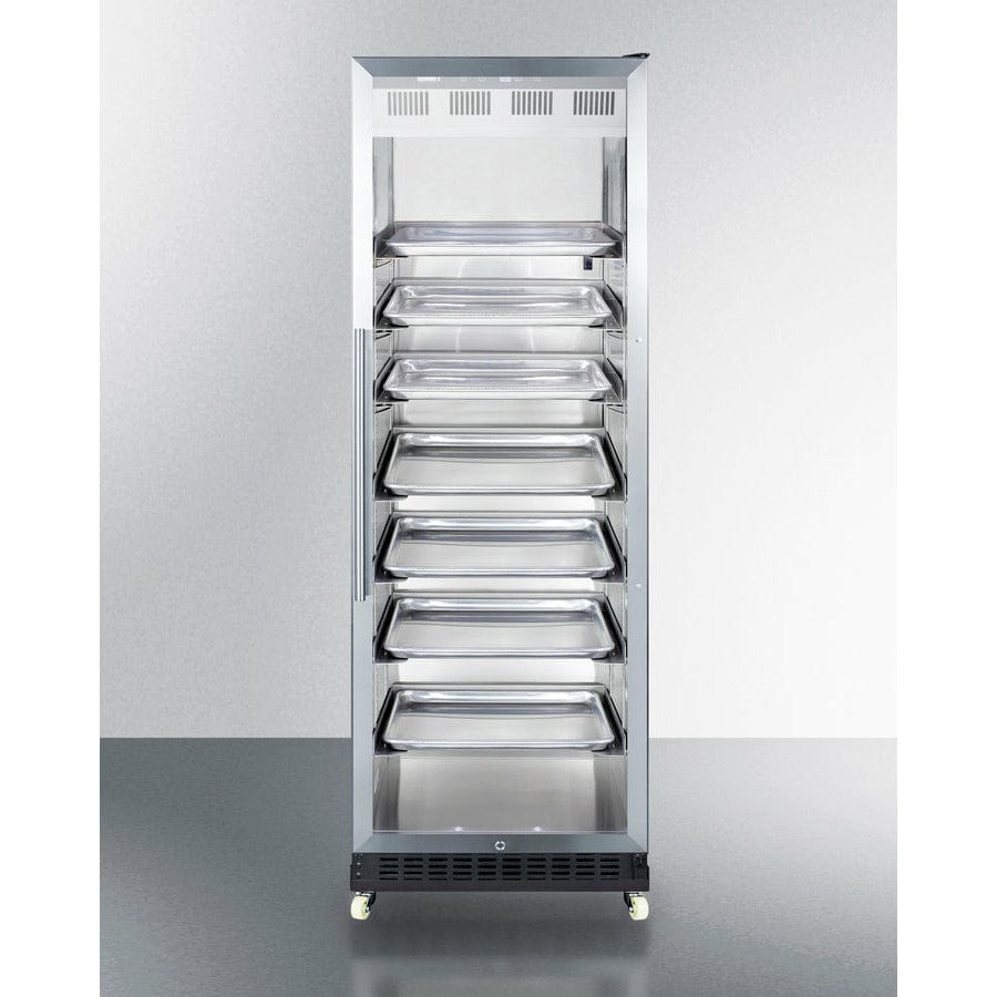 Summit 24" Wide Mini Reach-In Beverage Center with Dolly - SCR1401 I Luxury Appliances Direct