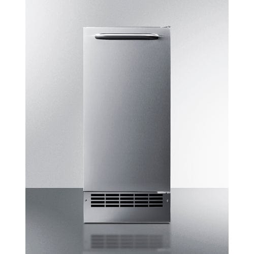 Summit 25 lb. Drain Free Outdoor Icemaker BIM271OS