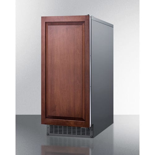 Summit 62 lb. Clear Outdoor Icemaker BIM68OSGDRIF