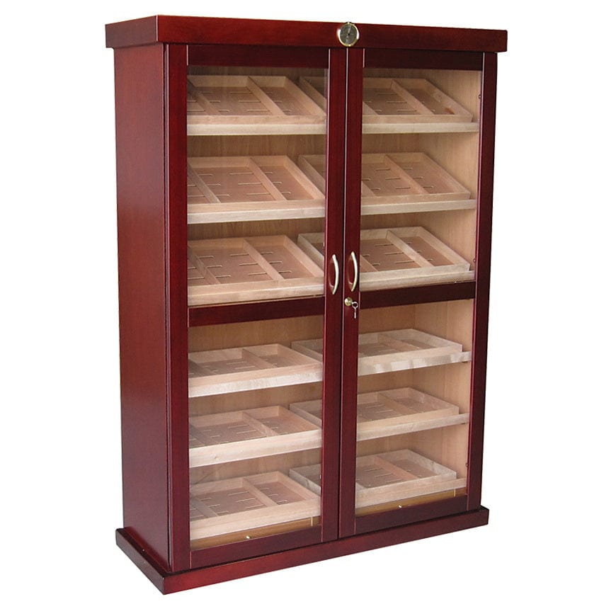 Prestige Import Group The Bermuda Large Commercial Display Cigar Cabinet Humidor BRMDA I Luxury Appliances Direct