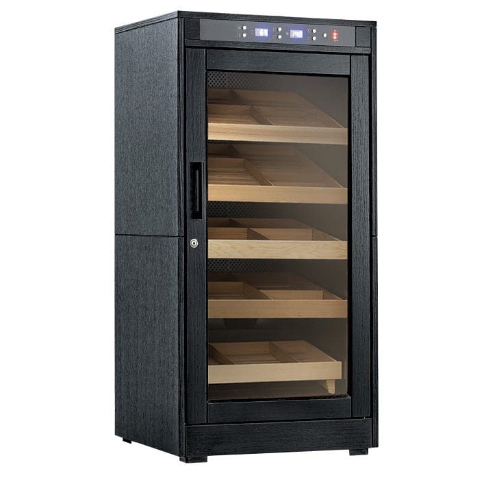 Prestige Import Group The Redford Lite Electric Cabinet Cigar Humidor RDFD/LT I Luxury Appliances Direct